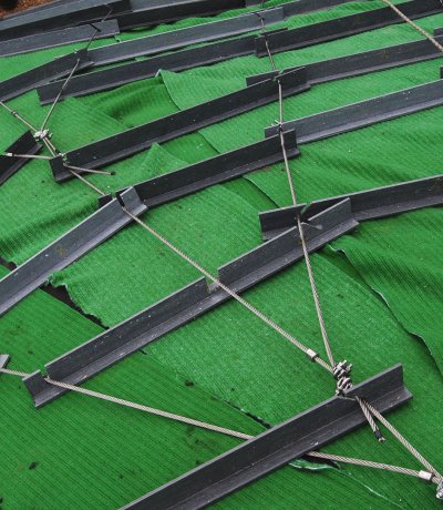 Çatı Kataloğu | Ürün - BTM Optigreen Type Cable S Toprak Tutucu Ayak Sistemi
